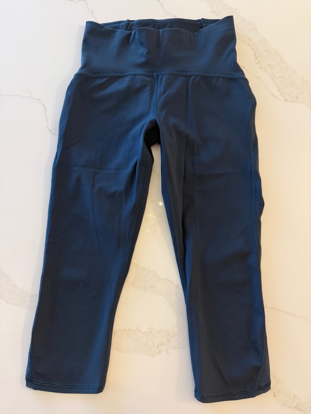 lululemon athletica Navy High-Rise Capri Leggings
